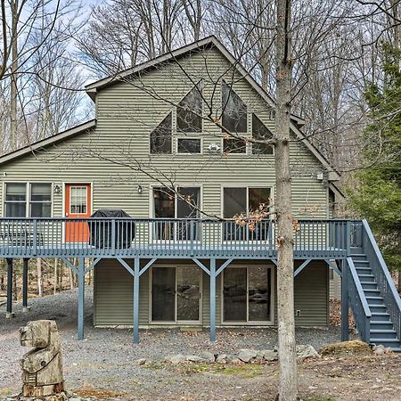 Peaceful Poconos Cabin With Lake Access And Views! Lake Ariel Exterior foto