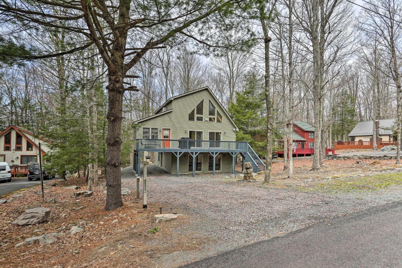 Peaceful Poconos Cabin With Lake Access And Views! Lake Ariel Exterior foto